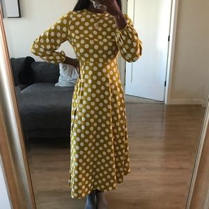 Polka Dot Dress Topshop